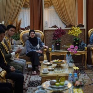 Dorong Sinergi Promosi Wisata, Ketua TP PKK Parepare Terima Kunjungan Duta Pariwisata Sulsel