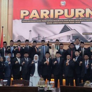 DPRD Makassar Tetapkan SK Keputusan Usulan Penetapan Appi-Aliyah Wali Kota dan Wawali Makassar
