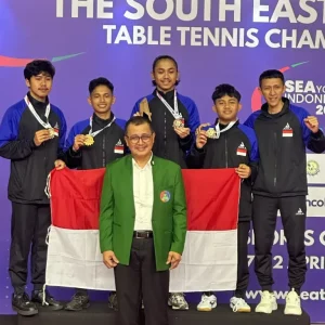 Dua Atlet Tenis Meja Parepare Harumkan Nama Indonesia di Kancah Internasional