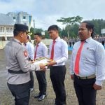 Berprestasi, Kapolres Torut Beri Penghargaan Tujuh Personil