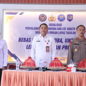 Cegah Penyalahgunaan Narkoba, Wabup Takalar Buka Sosialisasi Napza di Lapas