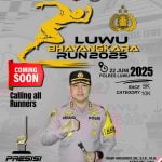 Polres Luwu Gelar Event “Luwu Bhayangkara Run 2025”
