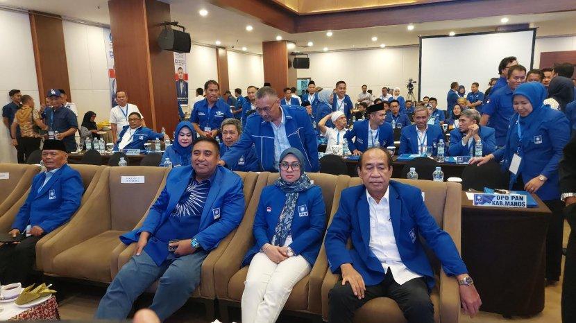 Muswil PAN Sulsel Pilih Empat Formatur, Chaidir dan Husniah Bersaing