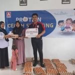 Perangi Stunting, Alfamidi Saluran 4.500 Telur