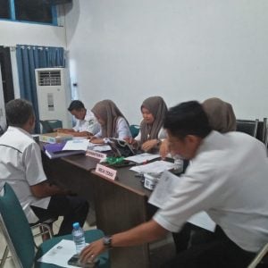 Tingkatkan Kualitas Kesehatan dan Produktivitas Pegawai, PAM Tirta Karajae Gelar Pemeriksaan Kesehatan Gratis