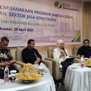 BPJS Ketenagakerjaan Dorong Sinergi Perlindungan Pekerja Konstruksi di Sulsel