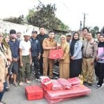 Dinsos dan Kelurahan Karuwisi Utara Bantu Korban Kebakaran