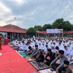 Hikmah Idul Adha di Balik Jeruji,  Rutan Pinrang Gelar Salat Id