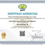 UIM Al Gazali Raih Akreditasi B dari BAN PT