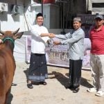 Rayakan Idul Adha, Kapolres Tator Qurban Tiga  Ekor Sapi