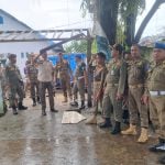 Satpol PP Takalar Tertibkan Empat Lapak Liar Didepan RS H Padjonga Daeng Ngalle