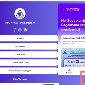 Tingkatkan Pelayanan Lebih Cepat dan Efisien, PAM Tirta Karajae Luncurkan Chatbot 24 Jam