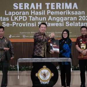 Pemkab Gowa Raih WTP ke-13 Kali dari BPK 