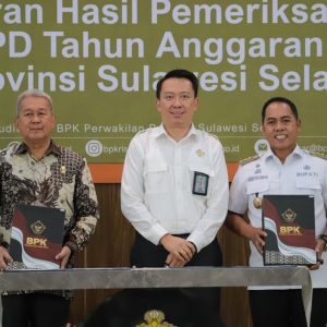 Pemkab Wajo Raih WTP dari BPK RI