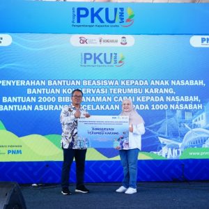 Pegadaian Kanwil Makassar Bantu Konservasi Terumbu Karang di Pulau Barrang Lompo