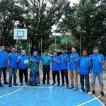 Rangkaian Milad UMI, Pimpinan Media Adu Voli dengan Pimpinan UMI