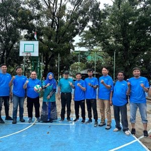 Rangkaian Milad UMI, Pimpinan Media Adu Voli dengan Pimpinan UMI