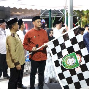 Takbir Menggema di Parepare, Tasming Hamid dan Hermanto Lepas Peserta Lomba Takbir Keliling
