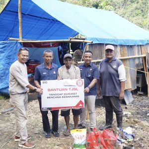 Semen Tonasa Bantu Korban Kebakaran di Desa Panaikang
