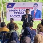 Muhammad Ikhsan Baharuddin Reses Janji Buatkan Jalan Tani