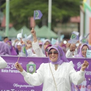 Wali Kota Tasming Hamid Lepas Pawai 1 Muharram, Ribuan Warga Parepare Ikut Meriahkan Tahun Baru Islam