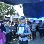 Kapolres Bulukumba Pimpin Pemakaman Dinas Aiptu Darsimin