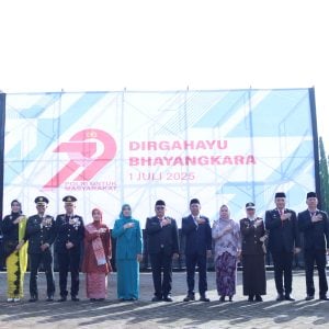 Bupati Takalar Hadiri Peringatan Hari Bhayangkara ke-79
