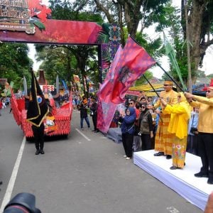 Lepas Fashion Culture Carnaval, Bupati Husniah: Ini Bentuk Penghormatan Kebudayaan Gowa