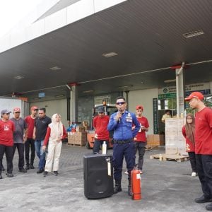 Perkuat Budaya K3, Kalla Translog Gelar Simulasi Tanggap Darurat