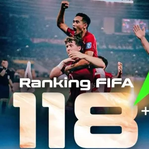 Peringkat FIFA Timnas Indonesia Melonjak Tajam ke Posisi 118 Dunia